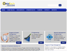 Tablet Screenshot of datatechsolutionsllc.com